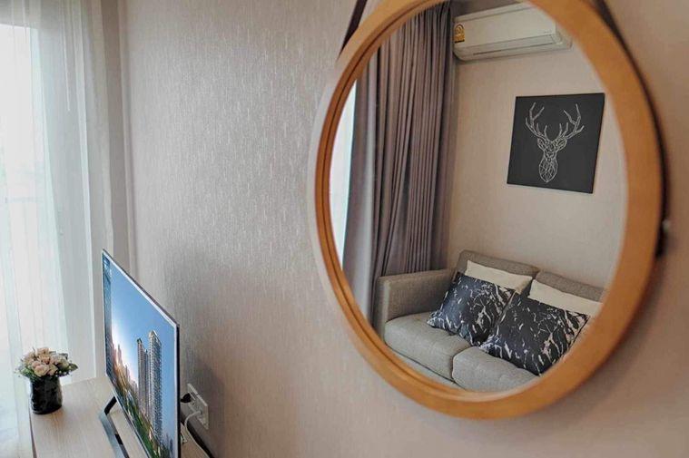 picture 1Bed | 1Bath | MRT Phra Ram 9 | 26sqm | THB 15,000/mo | Fl.12 — Noble Revolve Ratchada Bangkok - 10/10