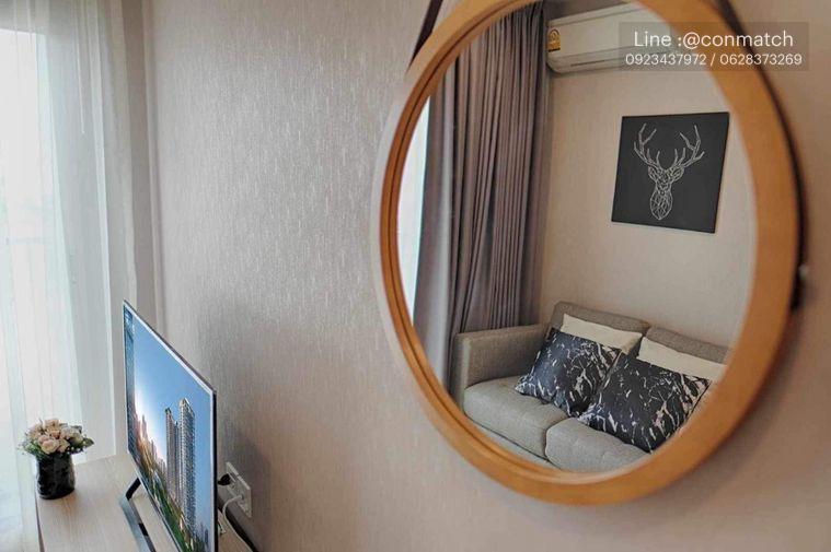 picture 1Bed | 1Bath | MRT Phra Ram 9 | 26sqm | THB 15,000/mo | Fl.12 — Noble Revolve Ratchada Bangkok - 10/10