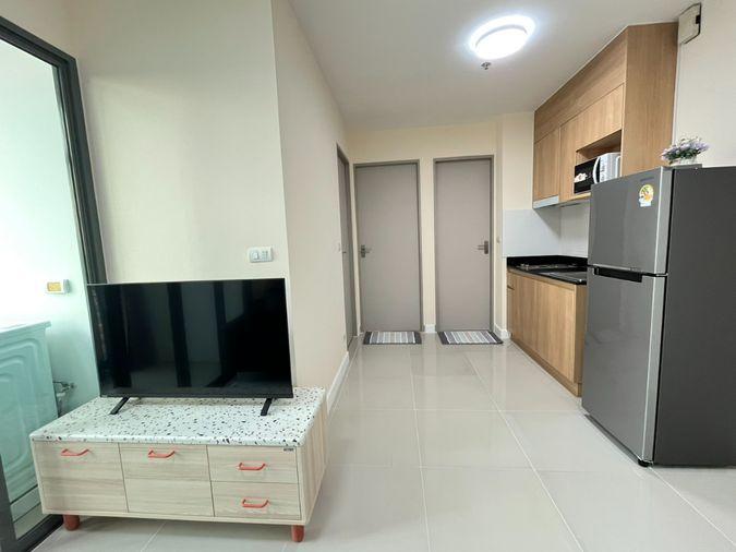 รูป 2 ห้องนอน | 1 ห้องน้ำ | BTS Udom Suk | 44 ตร.ม. | 24,000 บาท/เดือน | ชั้น 11 — Ideo Blucove Sukhumvit กรุงเทพฯ - รูปที่ 1/10