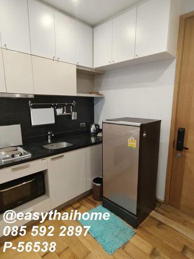 รูป 🔥 คอนโดใกล้ BTS วงเวียนใหญ่ ให้เช่า! Fuse Sathorn - Taksin [P-56538] 1 ห้องนอน ชั้น 8 | Line@easythaihome 085-592-2897 - รูปที่ 9/17