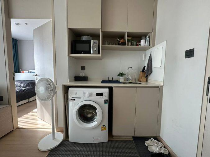 รูป 1 ห้องนอน | 1 ห้องน้ำ | MRT Sai Ma | 27 ตร.ม. | 16,000 บาท/เดือน | ชั้น 30 — Lumpini Suite Phetchaburi - Makkasan กรุงเทพฯ - รูปที่ 2/9