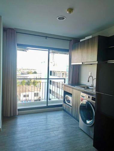 picture 1Bed | 1Bath | BTS On Nut | 26sqm | THB 13,000/mo | Fl.18 — Base Park West Bangkok - 7/9