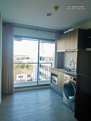 picture 1Bed | 1Bath | BTS On Nut | 26sqm | THB 13,000/mo | Fl.18 — Base Park West Bangkok - 7/9