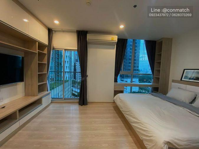 picture 2Bed | 2Bath | MRT Phra Ram 9 | 54sqm | THB 28,000/mo | Fl.8 — Noble Revolve Ratchada Bangkok - 2/9