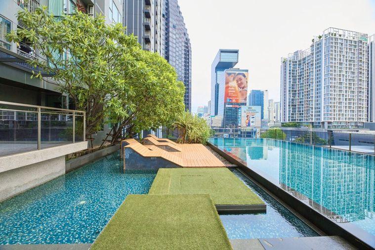 รูป 1 ห้องนอน | 1 ห้องน้ำ | MRT Phra Ram 9 | 31.15 ตร.ม. | 23,000 บาท/เดือน | ชั้น 18 — Rhythm Asoke กรุงเทพฯ - รูปที่ 4/10