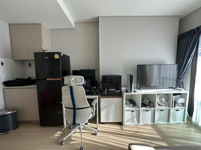 รูป 1 ห้องนอน | 1 ห้องน้ำ | MRT Sai Ma | 27 ตร.ม. | 16,000 บาท/เดือน | ชั้น 30 — Lumpini Suite Phetchaburi - Makkasan กรุงเทพฯ - รูปที่ 3/9