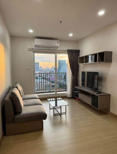 picture 2Bed | 2Bath | MRT Ratchadaphisek | 69sqm | THB 36,000/mo | Fl.17 — Supalai Veranda Ramkhamhaeng Bangkok - 7/10