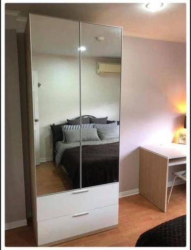 รูป 1 ห้องนอน | 1 ห้องน้ำ | MRT Huai Khwang | 35 ตร.ม. | 11,000 บาท/เดือน | ชั้น 2 — Lumpini Ville Cultural Center กรุงเทพฯ - รูปที่ 3/9