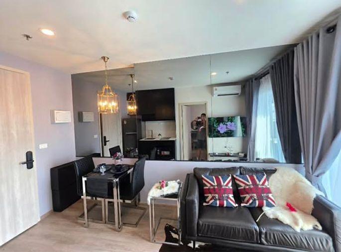 picture 1Bed | 1Bath | MRT Phra Ram 9 | 26sqm | THB 22,000/mo | Fl.26 — Nue District R9 Bangkok - 3/4