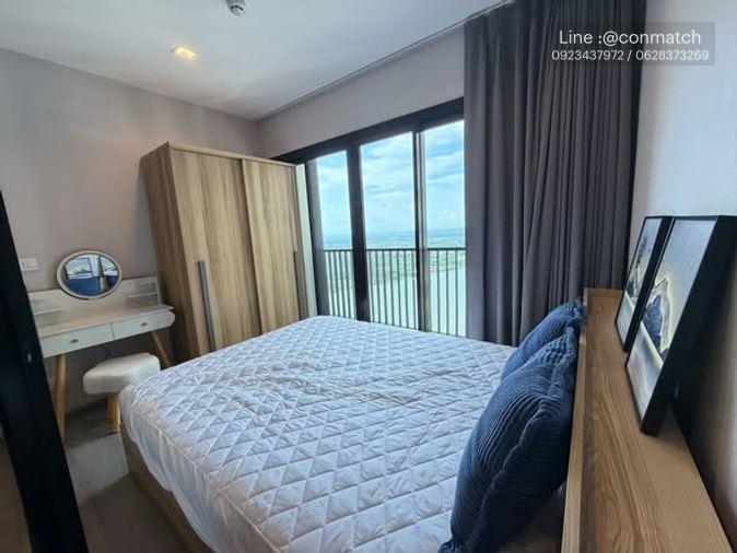 รูป 1 ห้องนอน | 1 ห้องน้ำ | MRT Phra Nang Klao Bridge | 32 ตร.ม. | 12,000 บาท/เดือน | ชั้น 38 — Politan Riv กรุงเทพฯ - รูปที่ 4/5
