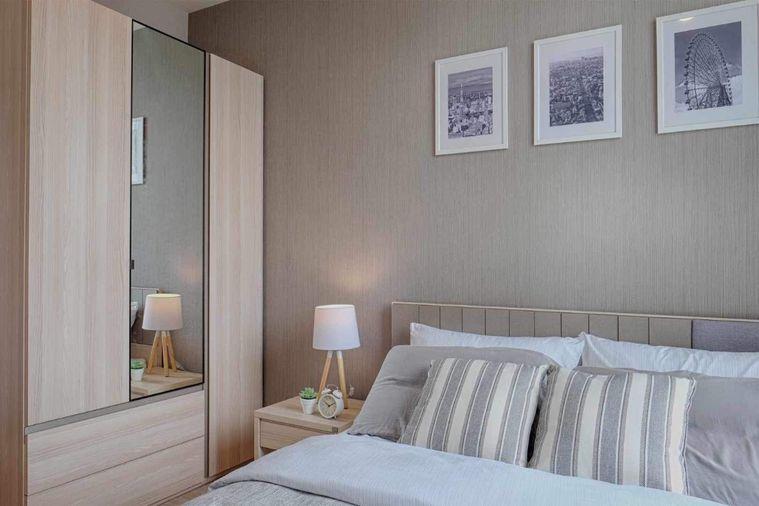 picture 1Bed | 1Bath | MRT Phra Ram 9 | 26sqm | THB 15,000/mo | Fl.12 — Noble Revolve Ratchada Bangkok - 4/10