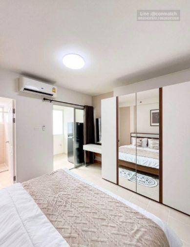 รูป 1 ห้องนอน | 1 ห้องน้ำ | MRT Bang Kraso | 30 ตร.ม. | 8,000 บาท/เดือน | ชั้น 11 — City Home Rattanathibet กรุงเทพฯ - รูปที่ 3/6