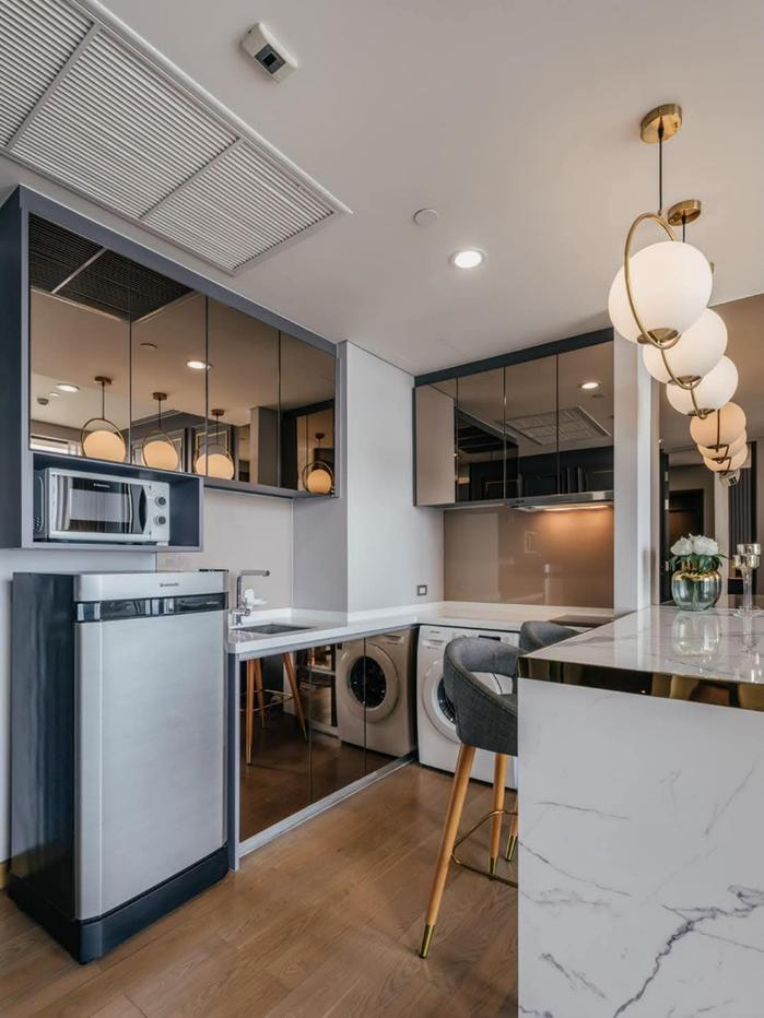 picture 1Bed | 1Bath | BTS Phrom Phong | 38sqm | THB 35,000/mo | Fl.25 — The Lumpini 24 Bangkok - 7/9