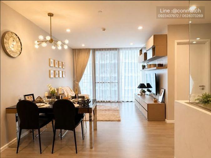 รูป 2 ห้องนอน | 2 ห้องน้ำ | BTS Phra Khanong | 80 ตร.ม. | 50,000 บาท/เดือน | ชั้น 14 — The Room Sukhumvit 69 กรุงเทพฯ - รูปที่ 3/5