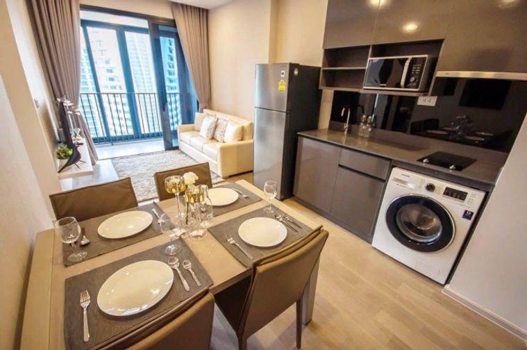picture 2Bed | 1Bath | MRT Sukhumvit | 47sqm | THB 50,000/mo | Fl.23 — Ashton Asoke Bangkok - 6/10
