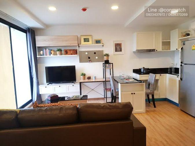 รูป 1 ห้องนอน | 1 ห้องน้ำ | BTS Saphan Taksin | 33 ตร.ม. | 15,000 บาท/เดือน | ชั้น 8 — Notting Hill The Exclusive Charoenkrung กรุงเทพฯ - รูปที่ 3/5