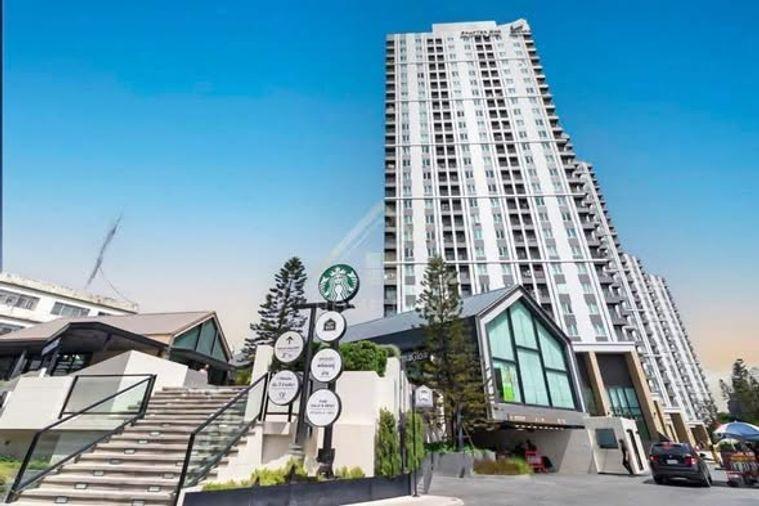 รูป 1 ห้องนอน | 1 ห้องน้ำ | MRT Huai Khwang | 30 ตร.ม. | 15,000 บาท/เดือน | ชั้น 16 — Chapter One Eco Ratchada - Huaikwang กรุงเทพฯ - รูปที่ 1/5