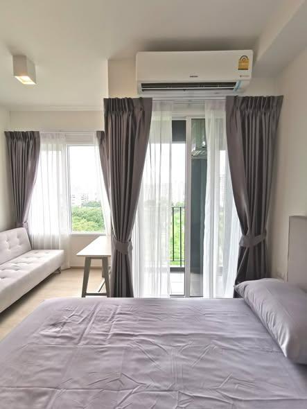 picture Studio | 1Bath | MRT Huai Khwang | 23sqm | THB 12,000/mo | Fl.9 — Chapter One Eco Bangkok - 1/5