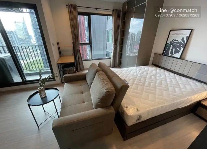 picture Studio | 1Bath | MRT Phra Ram 9 | 29sqm | THB 19,000/mo | Fl.32 — Life Asoke Rama 9 Bangkok - 3/6