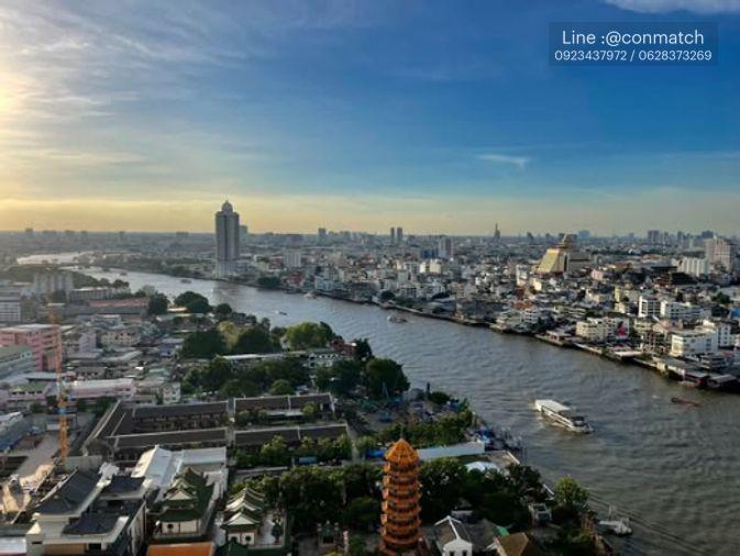 รูป 1 ห้องนอน | 1 ห้องน้ำ | BTS Saphan Taksin | 66 ตร.ม. | 32,000 บาท/เดือน | ชั้น 25 — Baan Chao Praya กรุงเทพฯ - รูปที่ 2/5