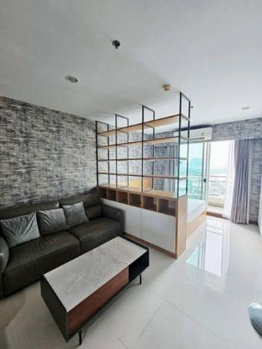 picture Studio | 1Bath | MRT Khlong Toei | 43sqm | THB 18,000/mo | Fl.28 — Supalai Prima Riva Bangkok - 2/5