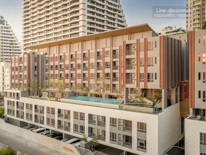 picture 1Bed | 1Bath | MRT Phetchaburi | 32sqm | THB 16,000/mo | Fl.6 — Quintara Phume Sukhumvit 39 Bangkok - 1/10