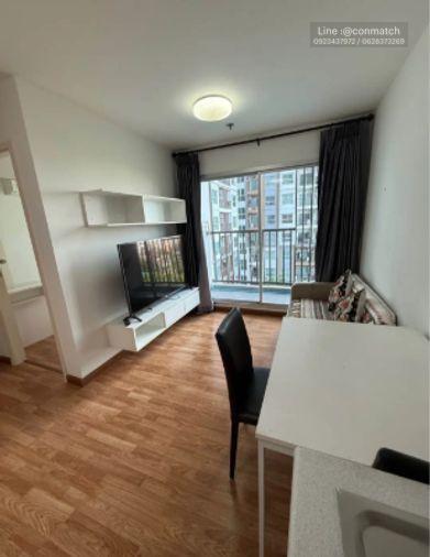 รูป 1 ห้องนอน | 1 ห้องน้ำ | BTS Nonthaburi Civic Center | 31 ตร.ม. | 8,000 บาท/เดือน | ชั้น 9 — The Trust Condo กรุงเทพฯ - รูปที่ 2/9