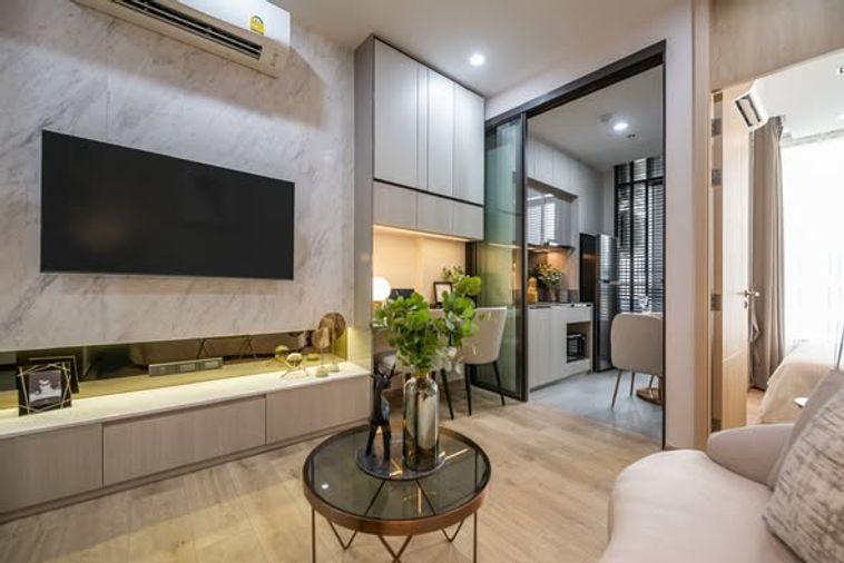รูป 1 ห้องนอน | 1 ห้องน้ำ | BTS Ekkamai | 36 ตร.ม. | 35,000 บาท/เดือน | ชั้น 20 — The Fine Bangkok Thonglor-Ekamai กรุงเทพฯ - รูปที่ 5/5