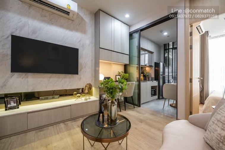รูป 1 ห้องนอน | 1 ห้องน้ำ | BTS Ekkamai | 36 ตร.ม. | 35,000 บาท/เดือน | ชั้น 20 — The Fine Bangkok Thonglor-Ekamai กรุงเทพฯ - รูปที่ 5/5