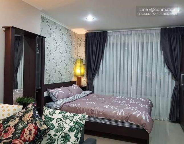 รูป สตูดิโอ | 1 ห้องน้ำ | BTS On Nut | 30 ตร.ม. | 10,000 บาท/เดือน | ชั้น 16 — Lumpini Ville Sukhumvit 77 กรุงเทพฯ - รูปที่ 1/5