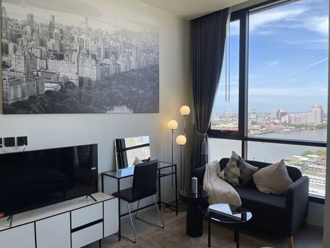 รูป 1 ห้องนอน | 1 ห้องน้ำ | BTS Saphan Taksin | 26 ตร.ม. | 18,000 บาท/เดือน | ชั้น 18 — Chapter Charoennakorn-Riverside กรุงเทพฯ - รูปที่ 5/5
