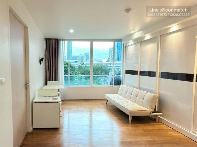 picture 1Bed | 1Bath | BTS Sala Daeng | 42sqm | THB 28,000/mo | Fl.7 — Focus On Saladaeng Bangkok - 7/10