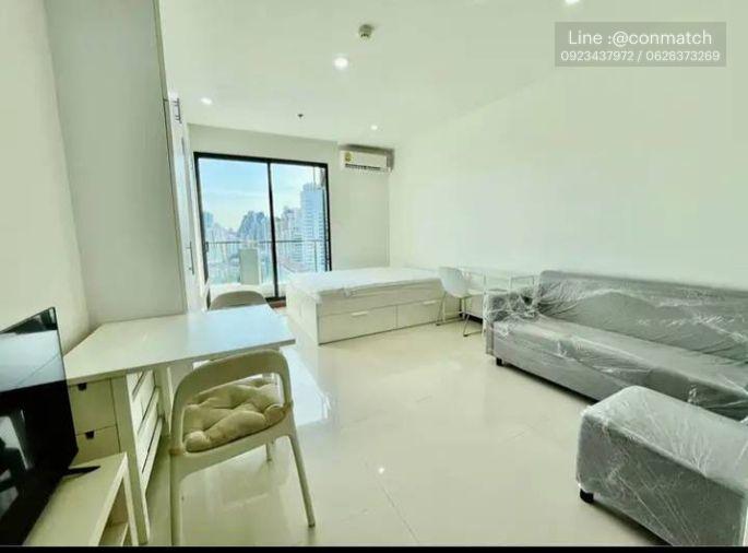 picture 1Bed | 1Bath | BTS Asok | 34sqm | THB 18,000/mo | Fl.21 — Supalai Premier Asoke Bangkok - 9/10
