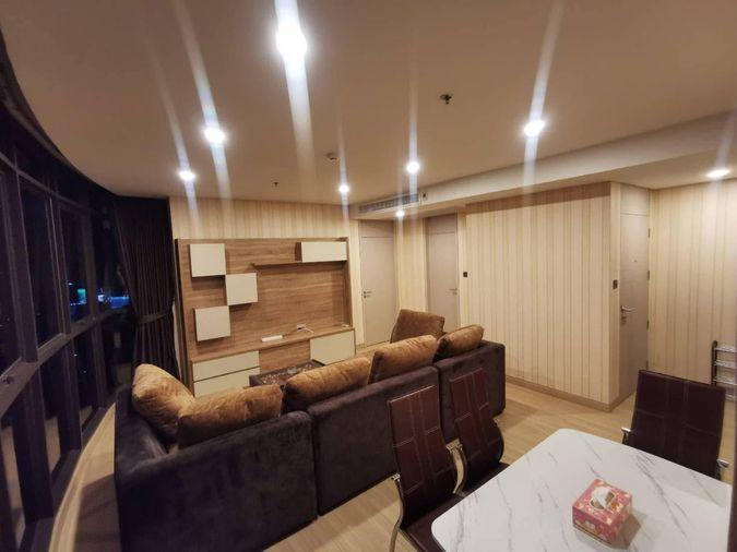 รูป 2 ห้องนอน | 2 ห้องน้ำ | BTS Nana | 62 ตร.ม. | 40,000 บาท/เดือน | ชั้น 31 — Lumpini Suite Phetchaburi - Makkasan กรุงเทพฯ - รูปที่ 2/4