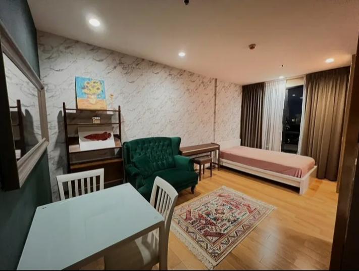 รูป สตูดิโอ | 1 ห้องน้ำ | BTS Wongwian Yai | 28 ตร.ม. | 14,000 บาท/เดือน | ชั้น 9 — Fuse Sathorn-Taksin กรุงเทพฯ - รูปที่ 2/10