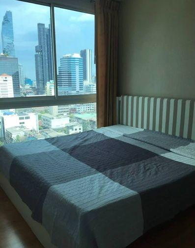 รูป 1 ห้องนอน | 1 ห้องน้ำ | MRT Sam Yan | 35 ตร.ม. | 18,000 บาท/เดือน | ชั้น 17 — Wish @ Samyan กรุงเทพฯ - รูปที่ 1/7