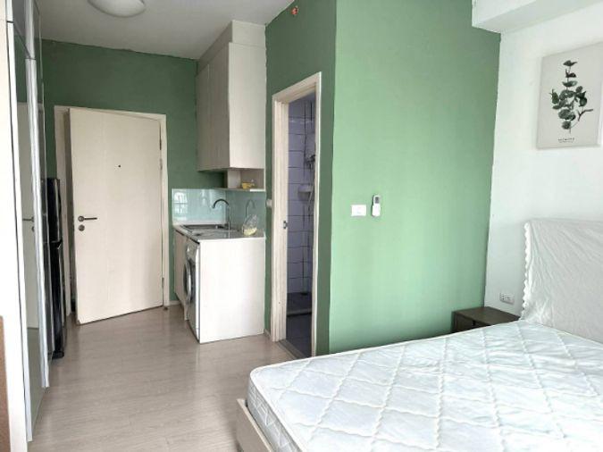 รูป 1 ห้องนอน | 1 ห้องน้ำ | MRT Huai Khwang | 25 ตร.ม. | 11,000 บาท/เดือน | ชั้น 4 — Chapter One Eco Ratchada - Huaikwang กรุงเทพฯ - รูปที่ 8/10