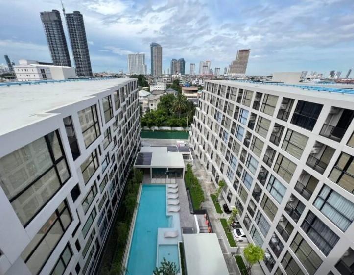 picture 1Bed | 1Bath | BTS Krung Thon Buri | 25sqm | THB 13,000/mo | Fl.2 — Flexi-Sathon-Charoennakhon Bangkok - 1/1