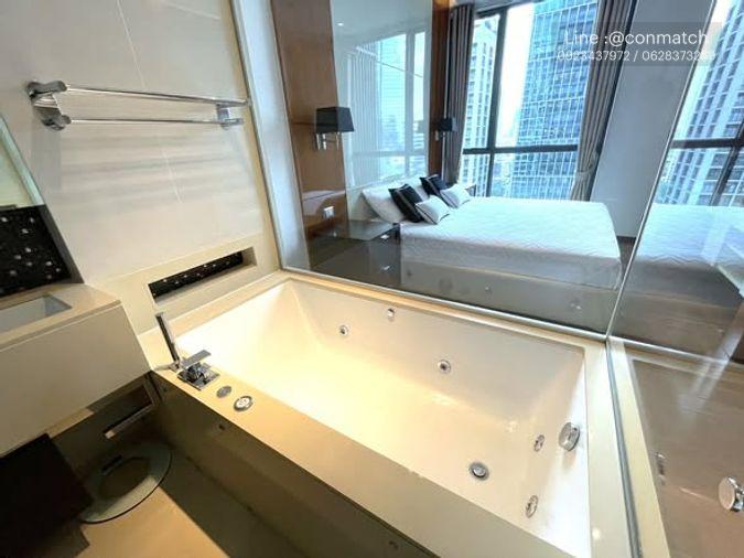 รูป 1 ห้องนอน | 1 ห้องน้ำ | BTS Phrom Phong | 45 ตร.ม. | 36,000 บาท/เดือน | ชั้น 18 — The Address Sukhumvit 28 กรุงเทพฯ - รูปที่ 4/5