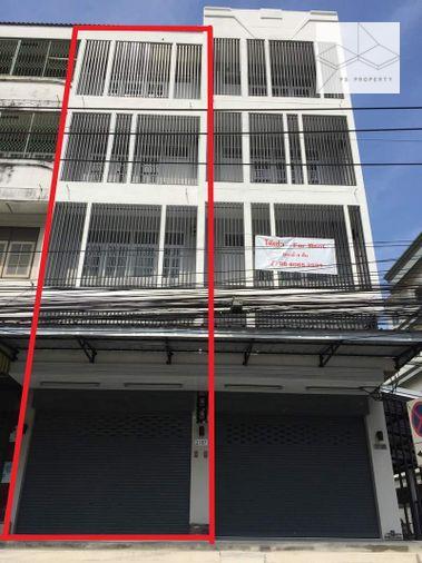 รูป ให้เช่าตึกแถว 4 ชั้น ติดถนนอ่อนนุช | 3 ห้องนอน 3 ห้องน้ำ | 1 ห้องครัว Line: puttcapital - รูปที่ 1/6