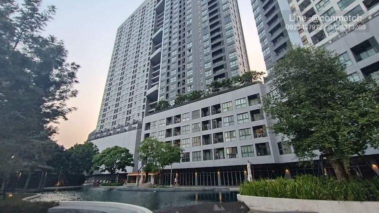 picture 2Bed | 1Bath | BTS Bang Na | 47sqm | THB 22,000/mo | Fl.26 — Ideo O2 Bangkok - 1/2