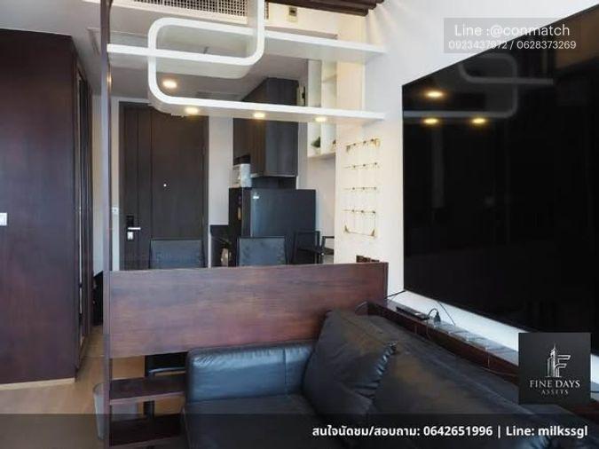 picture 1Bed | 1Bath | BTS Sala Daeng | 31sqm | THB 30,000/mo | Fl.20 — Ashton Chula-Silom Bangkok - 2/5