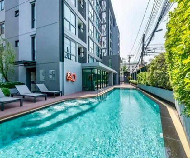 picture 1Bed | 1Bath | MRT Lat Phrao | 29sqm | THB 9,000/mo | Fl.8 — Zeen Condo Bangkok - 1/9