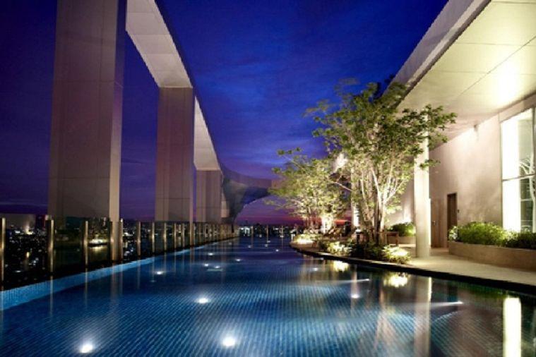 picture 2Bed | 2Bath | MRT Huai Khwang | 55sqm | THB 27,000/mo | Fl.11 — Life Ratchada Bangkok - 4/10