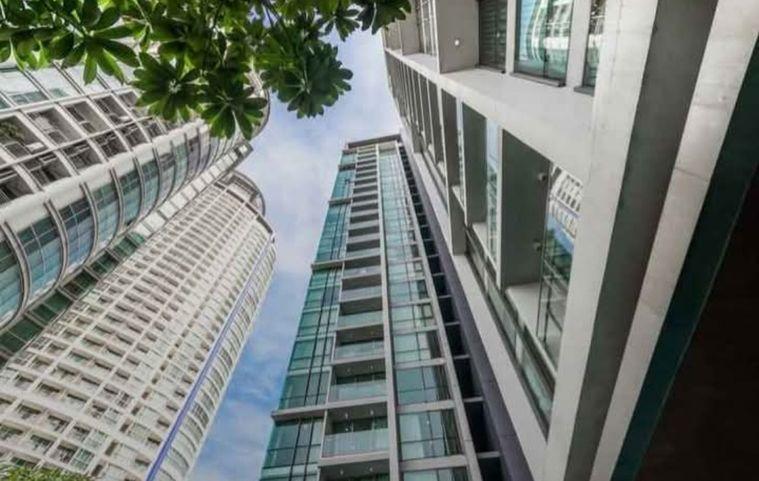 รูป 1 ห้องนอน | 1 ห้องน้ำ | BTS Phra Khanong | 35 ตร.ม. | 22,000 บาท/เดือน | ชั้น 27 — The Room Sukhumvit 69 กรุงเทพฯ - รูปที่ 1/10