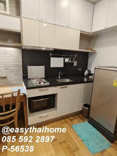 รูป 🔥 คอนโดใกล้ BTS วงเวียนใหญ่ ให้เช่า! Fuse Sathorn - Taksin [P-56538] 1 ห้องนอน ชั้น 8 | Line@easythaihome 085-592-2897 - รูปที่ 5/17