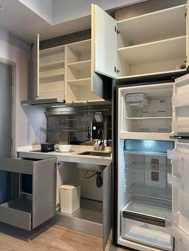 รูป 1 ห้องนอน | 1 ห้องน้ำ | MRT Phra Ram 9 | 35 ตร.ม. | 22,000 บาท/เดือน | ชั้น 9 — Ideo Rama 9 - Asoke กรุงเทพฯ - รูปที่ 1/4