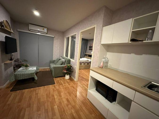 รูป 1 ห้องนอน | 1 ห้องน้ำ | MRT Sukhumvit | 29 ตร.ม. | 9,000 บาท/เดือน | ชั้น 7 — Lumpini Ville Sukhumvit 101/1 - Punnawithi กรุงเทพฯ - รูปที่ 1/6