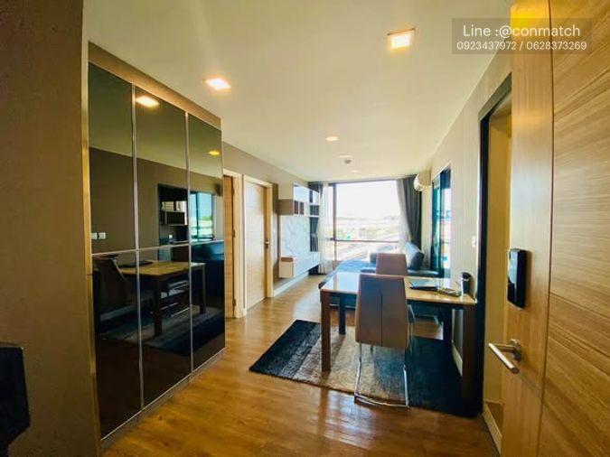 picture 2Bed | 1Bath | MRT Phra Ram 9 | 46sqm | THB 23,000/mo | Fl.6 — Esta Bliss Ramindra Bangkok - 2/2