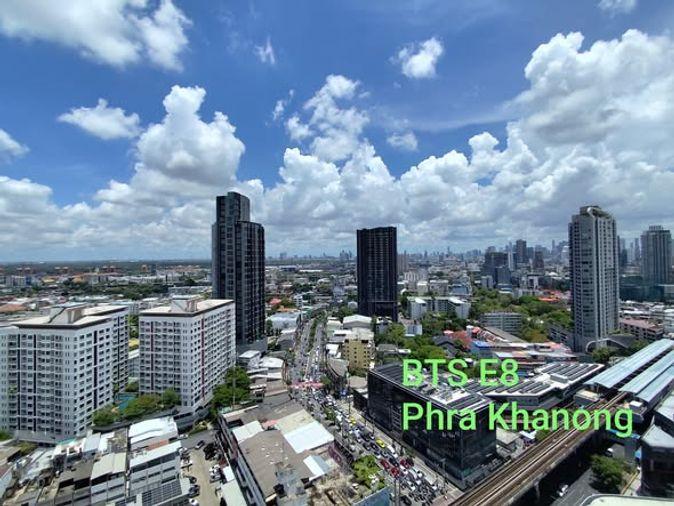 รูป สตูดิโอ | 1 ห้องน้ำ | BTS Phra Khanong | 37 ตร.ม. | 18,000 บาท/เดือน | ชั้น 27 — Sky Walk Residences กรุงเทพฯ - รูปที่ 1/5